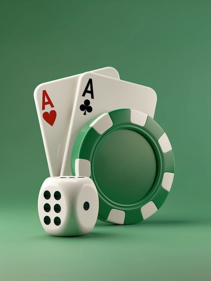 Multi-camera live casino studio with dealer and table setup